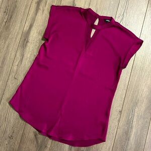 Express Flowy Top with Choker Collar